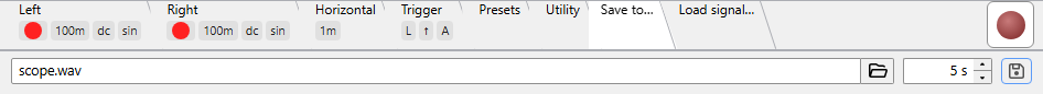 Save to tab